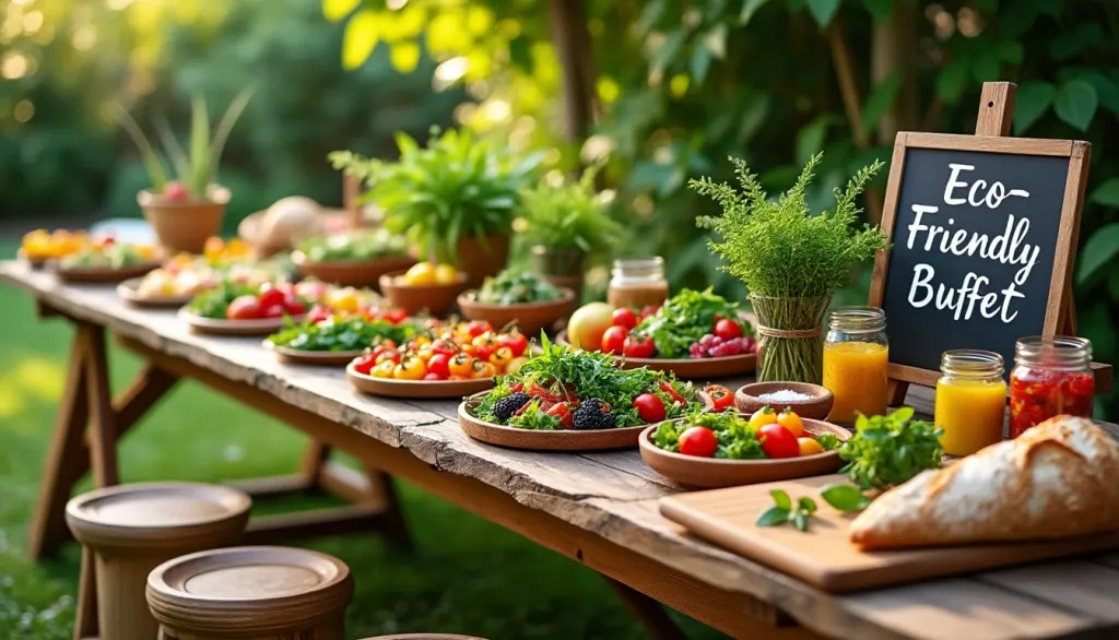 Astuce pour un buffet écoresponsable