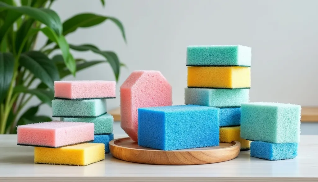 Découvrez notre collection de 11 éponges réutilisables pour un ménage sans déchet