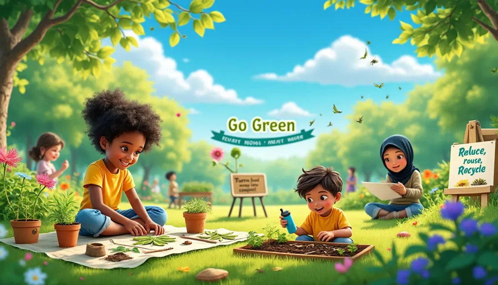 Des activités ludiques sans déchets pour enseigner l’écologie aux enfants