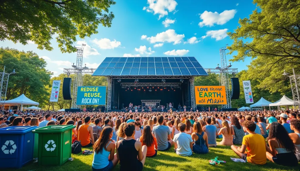 En réponse au défi climatique, les festivals de musique adoptent une approche plus durable pour leurs événements