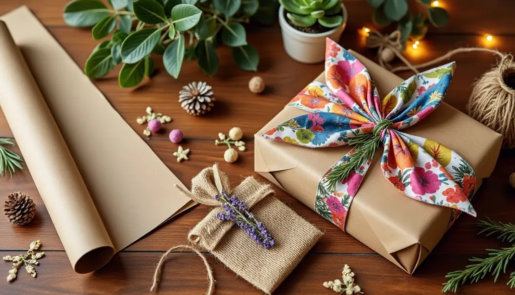 Options Écologiques pour Emballer Vos Cadeaux