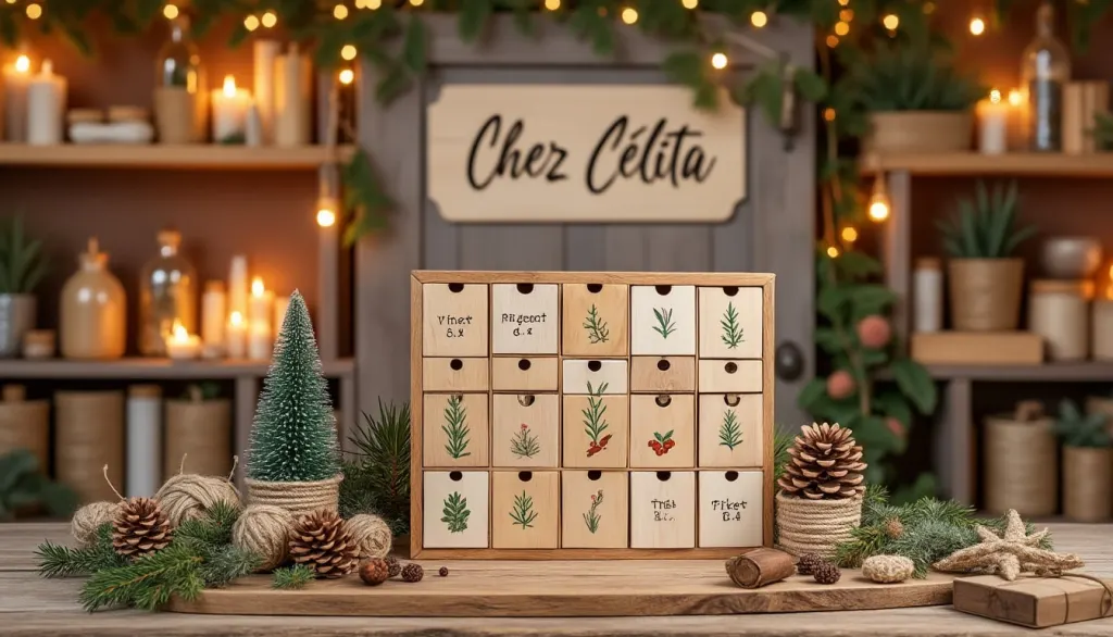 Découvrez le calendrier de l’avent éco-responsable proposé par Chez Célita à Lalinde