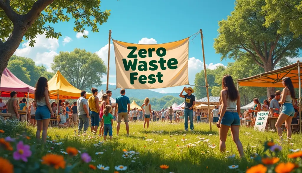 Les festivals zéro déchet : une tendance à suivre