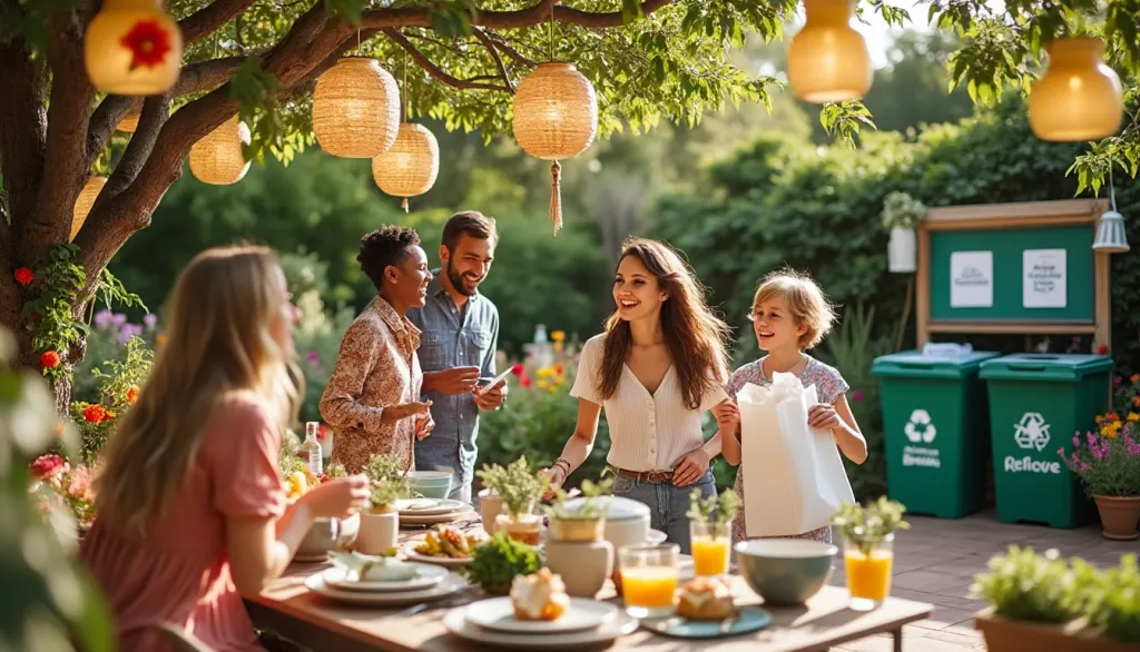 Les gestes à adopter lors des fêtes pour réduire les déchets