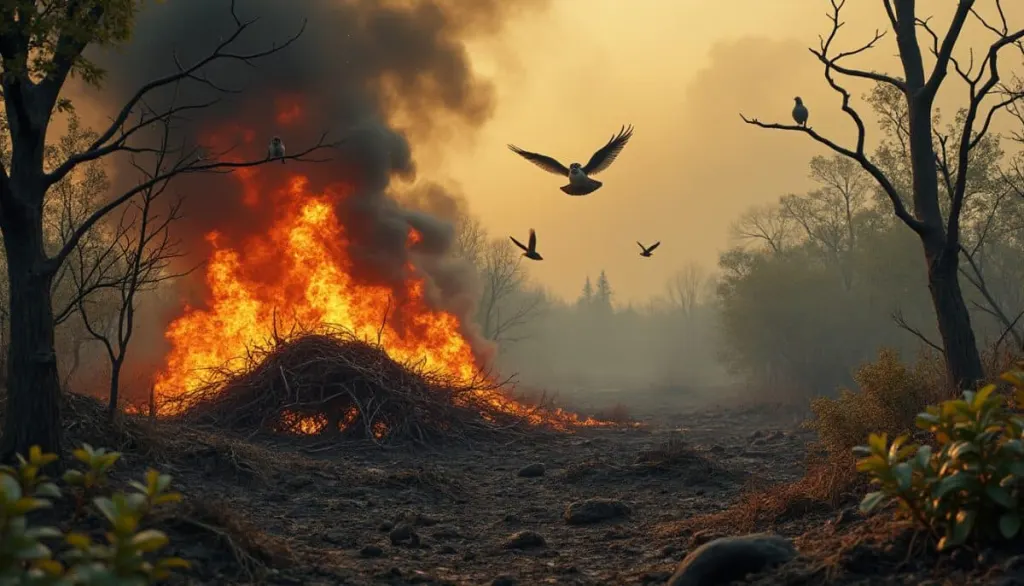 Les impacts environnementaux néfastes de la combustion des déchets verts