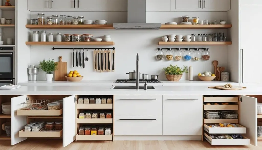 smart kitchen storage hacks you’ll love 🍽️✨