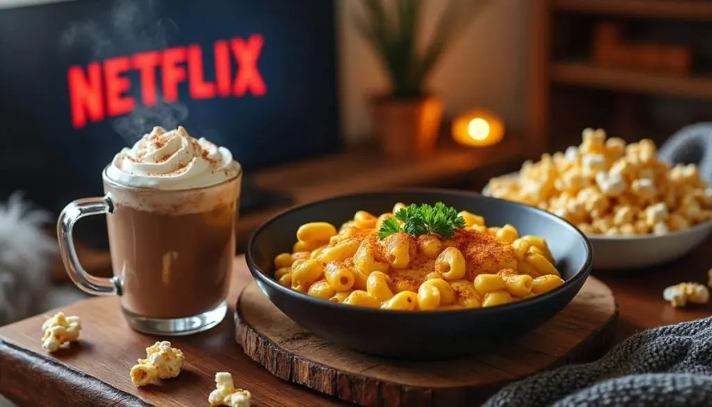 snuggle up & stream: 3 cozy recipes for your next netflix binge 🍲🍿🎬