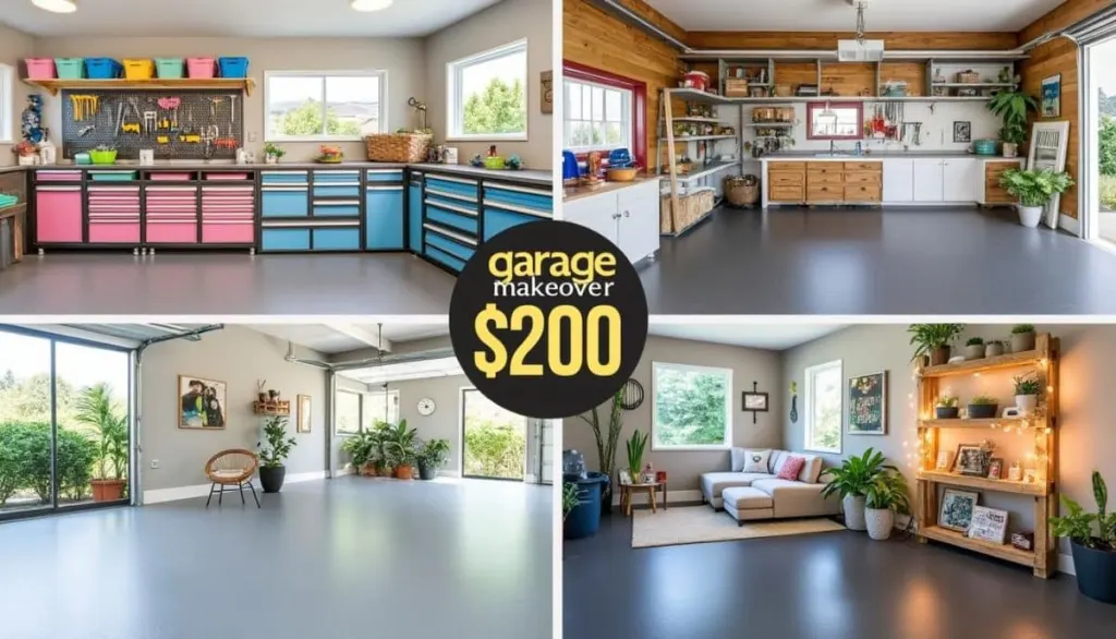 Budget Garage Glow-Up: 4 Makeover Ideas Under $200 🛠️✨