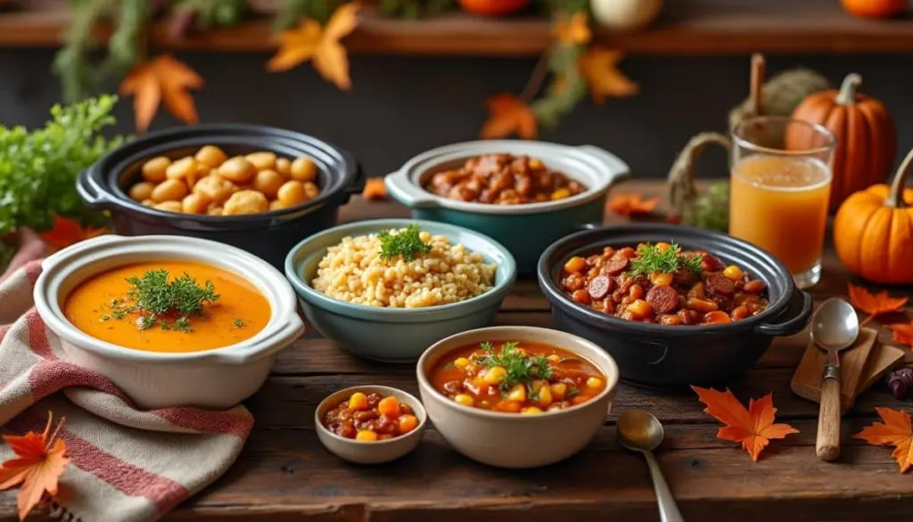 cozy up with these 5 autumn crockpot recipes 🍂🥘