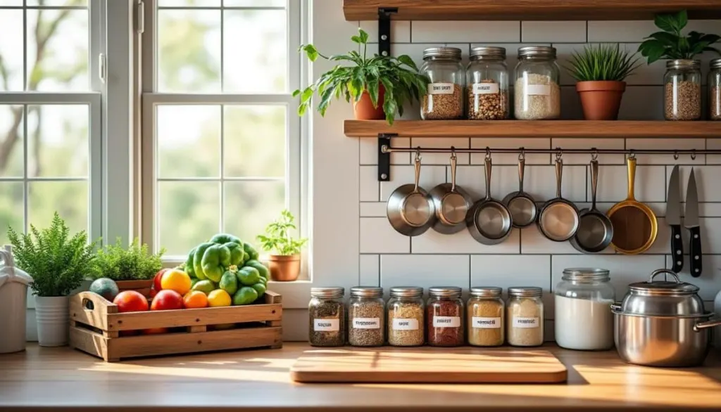 Smart Kitchen Storage Hacks to Save Money 💡🍽️