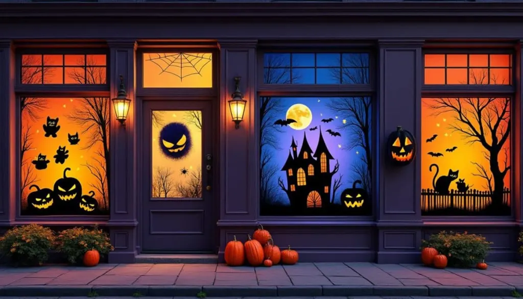 make your halloween windows pop: 6 painting techniques that last 🎨👻