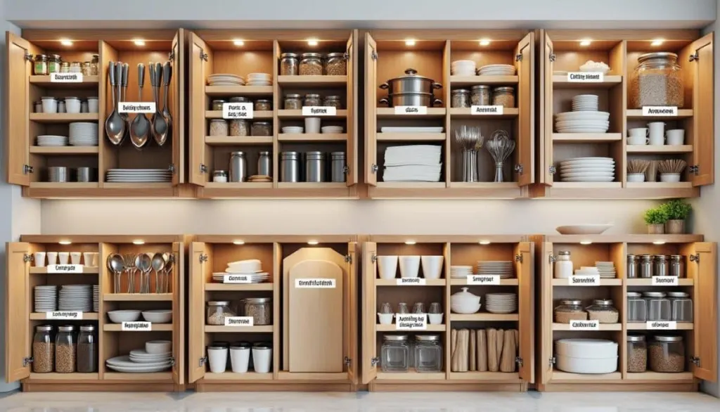 Genius Kitchen Cabinet Hacks That Actually Work 🏡✨