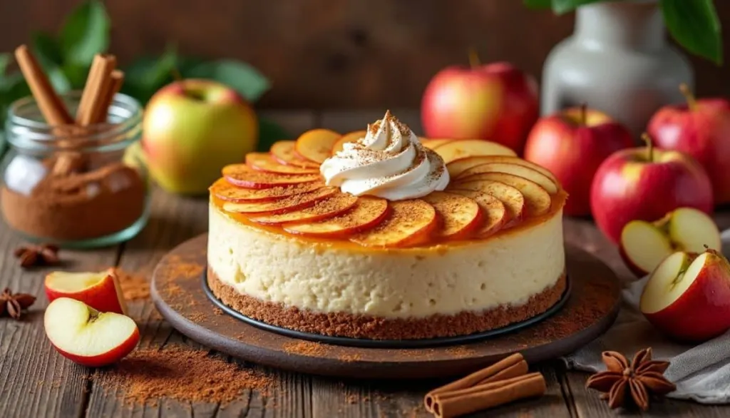 no-fail apple spice cheesecake recipe 🍏🍰