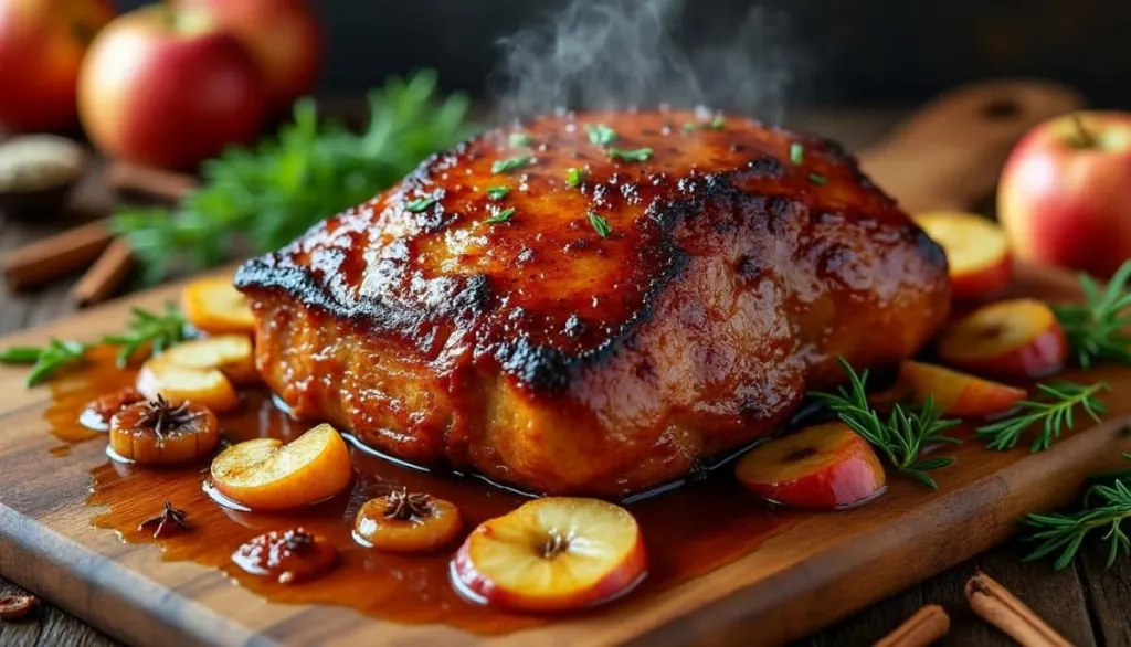 slow magic: braised pork shoulder melts in apple cider 🍎🥩