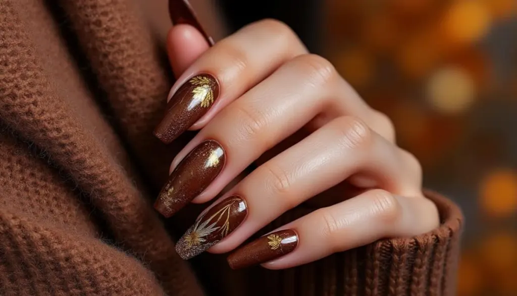 Chic Brown Fall Nails 🍂: Designs to Elevate Every Look