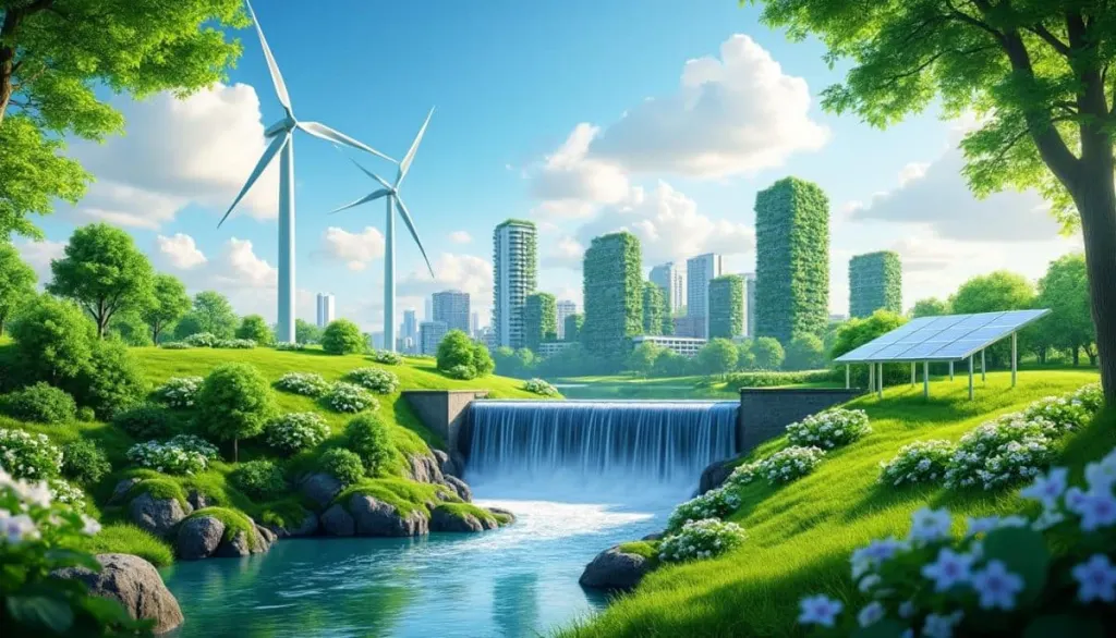 L'union écoresponsable : énergies renouvelables et développement durable