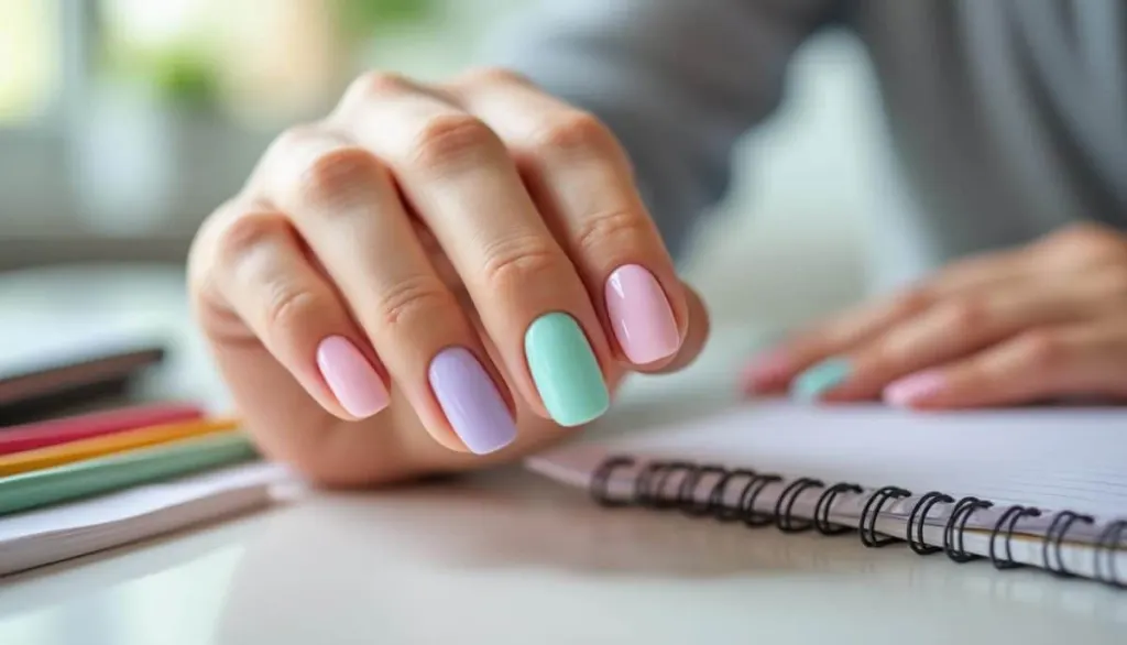 Easy School Nails: Short, Cute & Low-Maintenance 💅✨