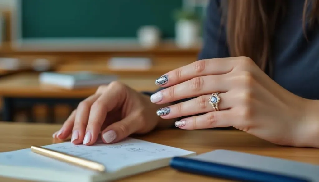 teacher-approved nails that wow without breaking dress codes 💅📚