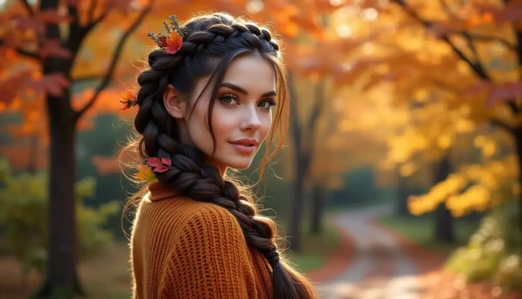 Cozy Braids for Fall 🍂✨: The Must-Try Autumn Hairstyle