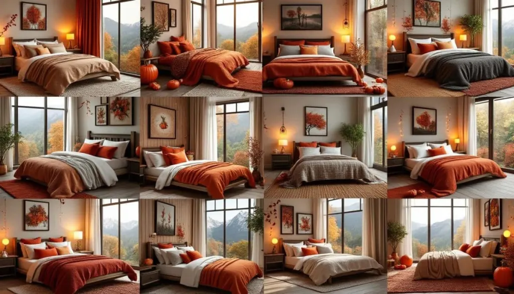 Autumn Vibes: 17 Cozy Bedroom Ideas 🍁🛏️