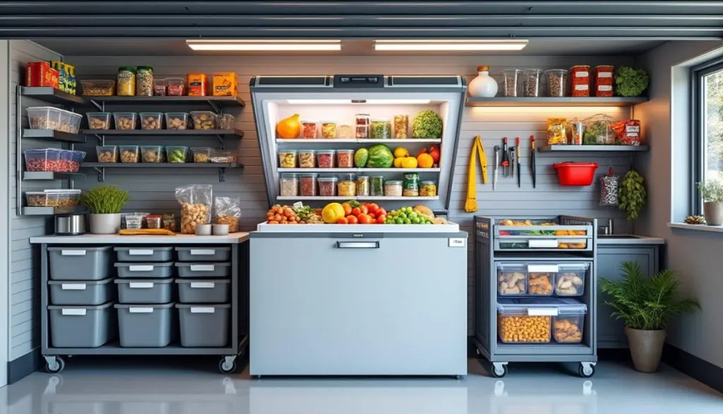 Chill & Thrill: 8 Smart Garage Freezer Hacks 🧊🚗