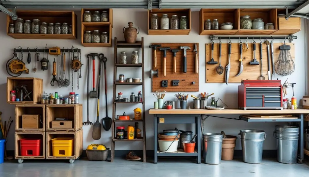 Garage Hacks: 8 Free DIY Storage Ideas 🚗🛠️