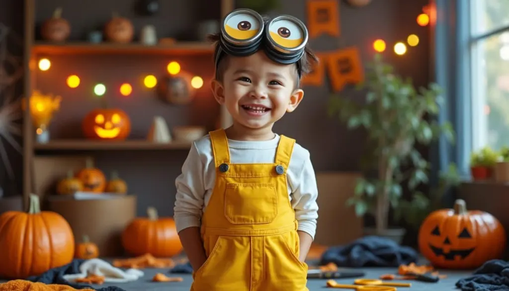 Easy-Peasy DIY Minion Costume for Halloween! 🎃🟡