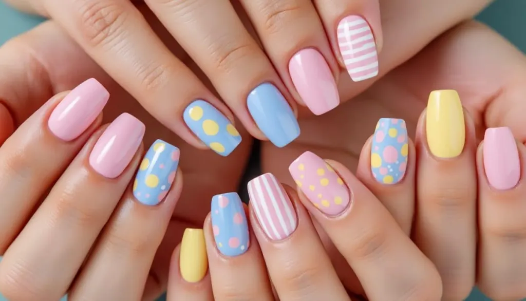 Campus Chic: Easy Fake Nail Designs for Students 🎨💅