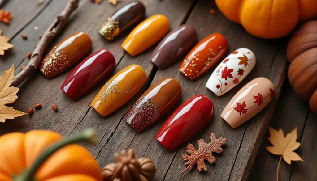 🍁Autumn Nails for Every Wallet: Chic Looks on Any Budget💅