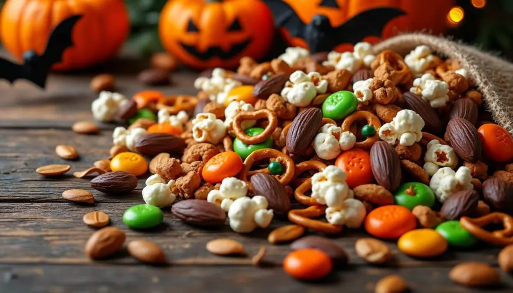 Sweet & Salty Halloween Trail Mix: The Ultimate Snack 🎃🍬🍿