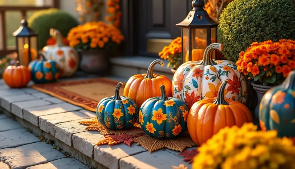 Pumpkin Art: Insta-Worthy Porch Ideas 🎃✨