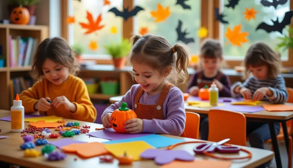 Spooky Fun: Halloween Crafts for Preschool Fine Motor Skills 🎃✂️