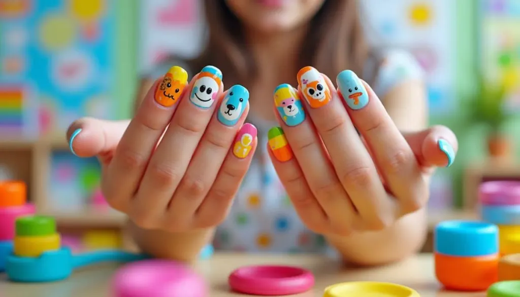 Fun & Friendly Nail Art Ideas for Preschool Teachers 🎨✨