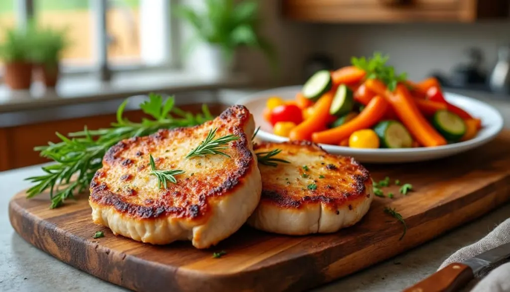 Tender Gluten-Free Air Fryer Pork Chops in Minutes