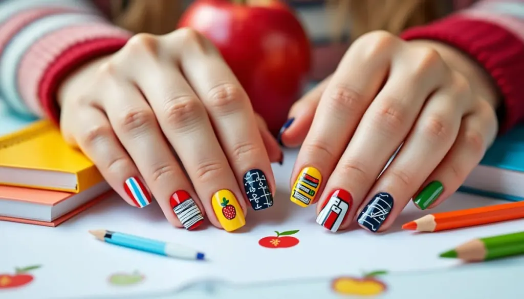 Back to School Nail Art 🎨📚: Creative Tips & Designs