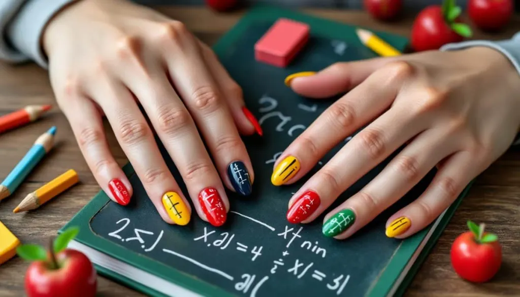 Back to School Nails: Creative Classroom-Inspired Designs 🎨✏️