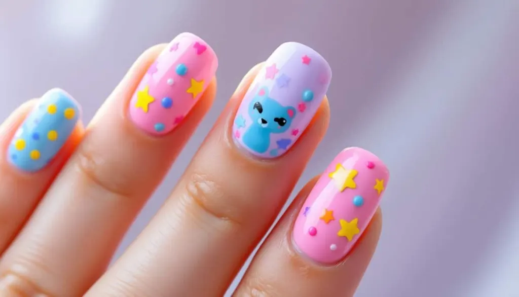 Tiny Acrylic Nails for Kids: Cute, Fun & Safe 💅✨
