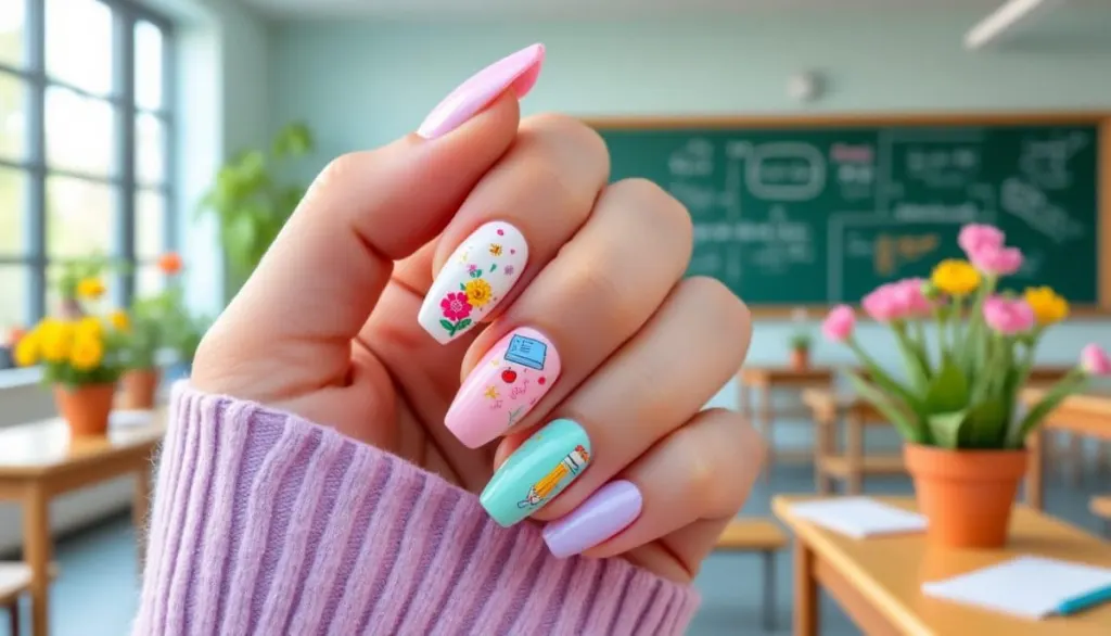 Fresh Tips for School: 2025 Spring Nail Ideas 🌸🎨