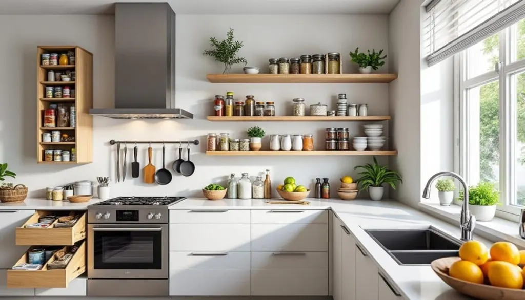 Space-Saving Kitchen Hacks You’ll Love 🍴🗄️