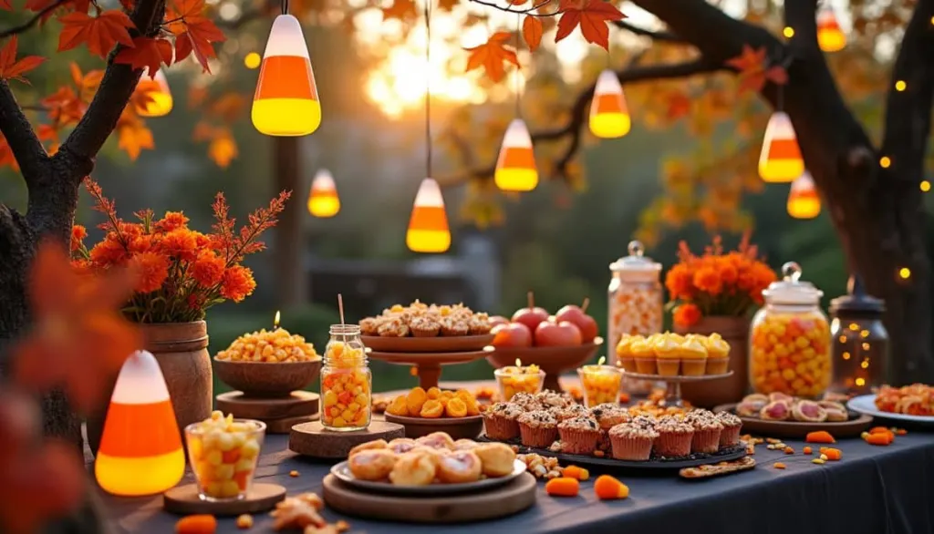 Sweet Nostalgia: Candy Corn Halloween Decor 🍬🎃