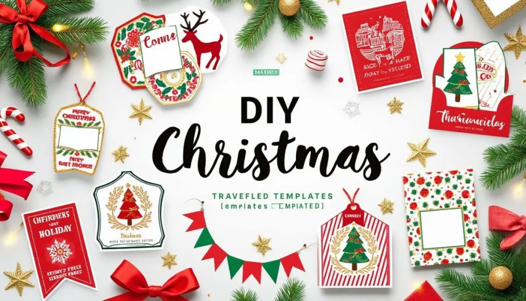 Festive DIY: Creative Christmas Templates & Printables 🎄✨