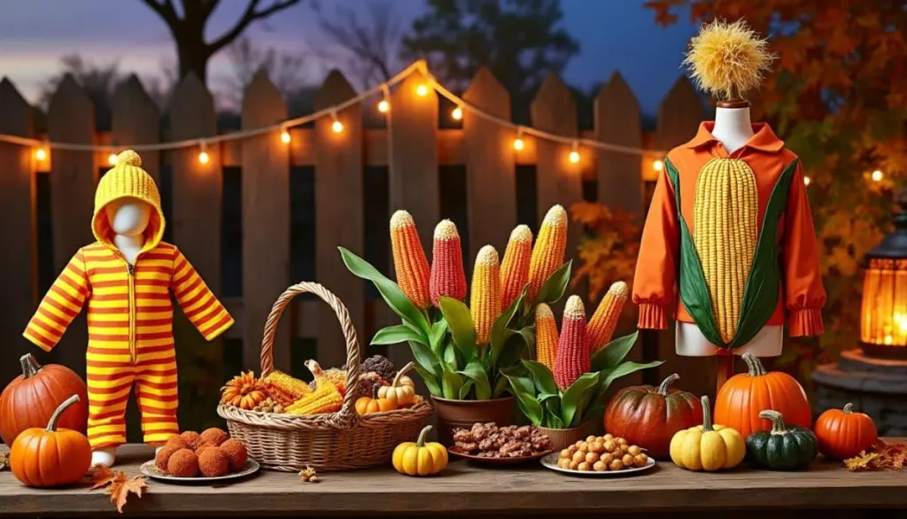 Spooky Chic: Decorating With Corn for Halloween & Autumn 🎃🌽