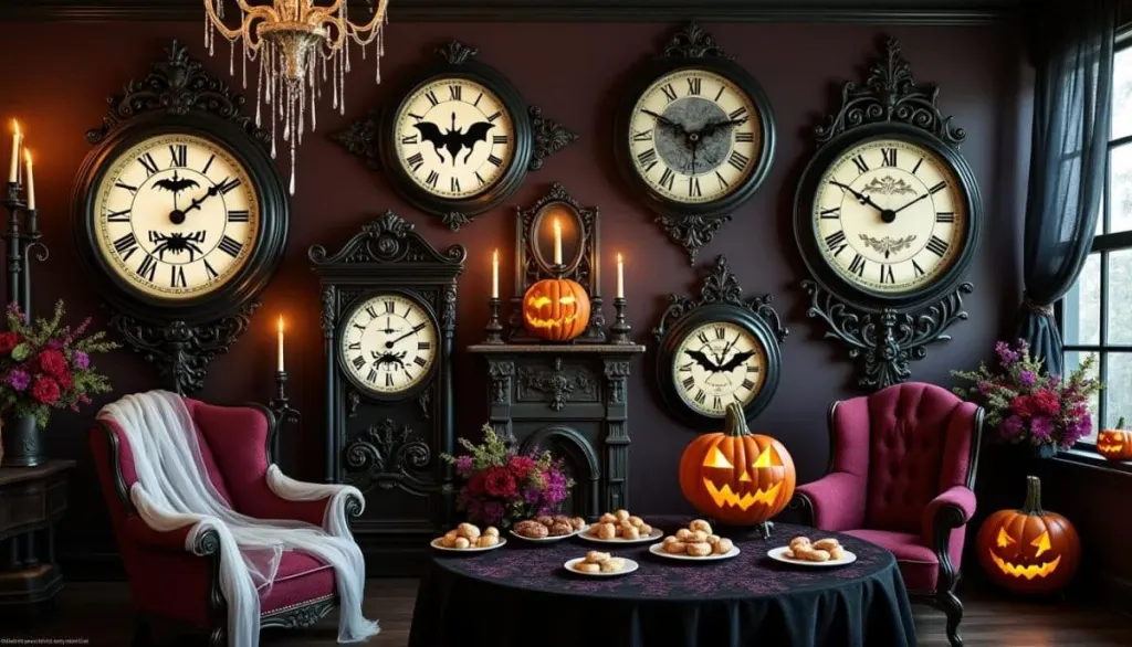 ⏰ When Halloween Clocks Freeze Time: Spooky Decor Ideas 🎃