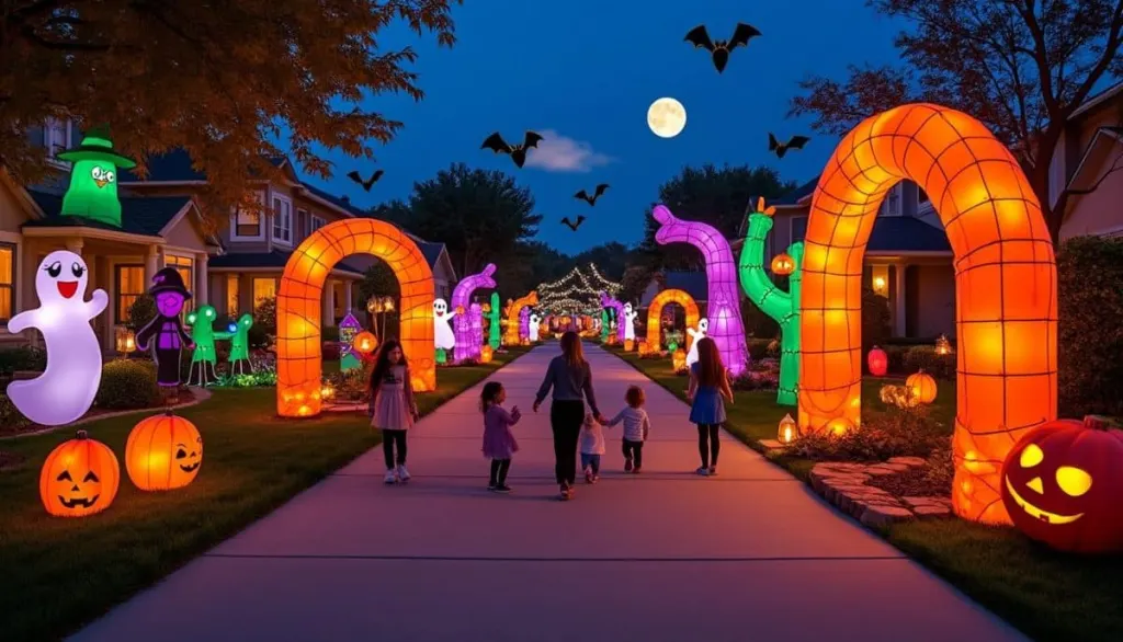 Spook Up Halloween! 🎃 Inflatable Arches for a Bewitching Entryway 👻