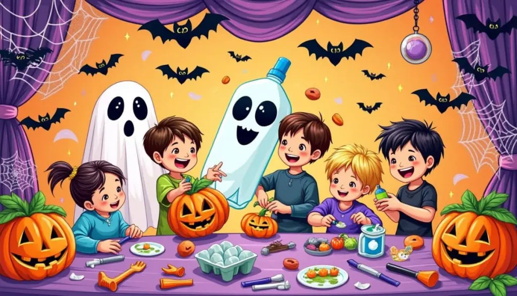Spooky & Sustainable: Easy Halloween Crafts for Kids Using Recycled Materials 🎃♻️