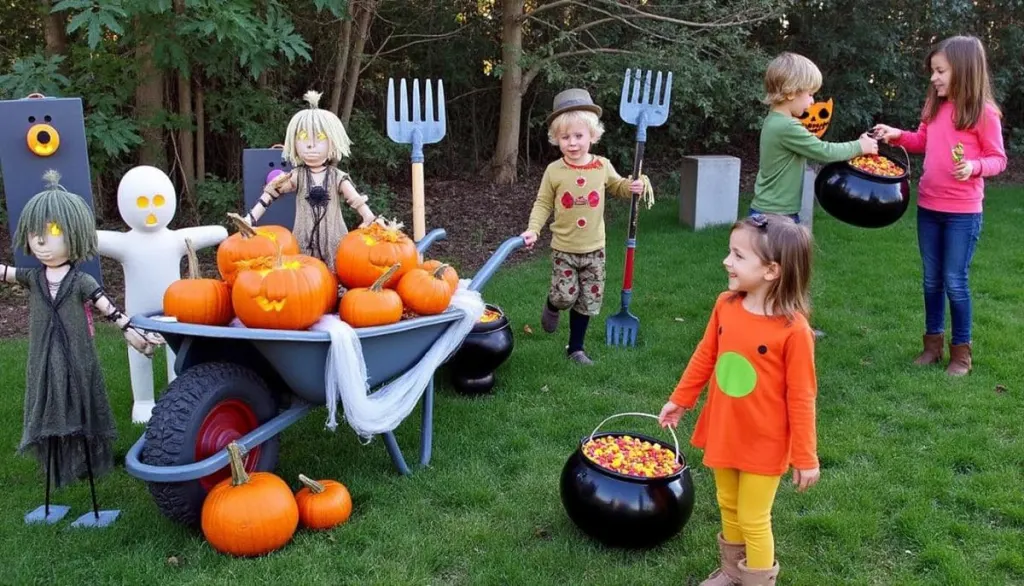 Spooky Garden Tools: DIY Halloween Yard Decorations 🧹🎃