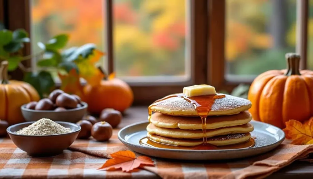 Gluten-Free Chestnut Pancakes: A Taste of European Autumn