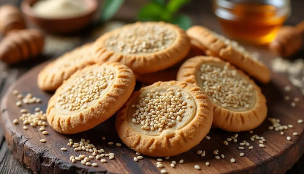 Sesame Flour Tahini Cookies: A Gluten-Free Middle Eastern Delight