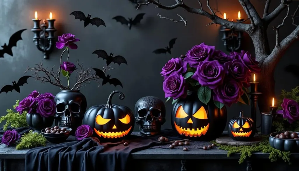 Spooky Chic: Black & Gothic Plants for a Haunting Halloween 🖤🌑🌹