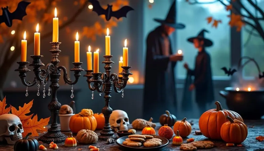 Spooky Glam: Multi-Branch Halloween Candelabras 🕯️👻
